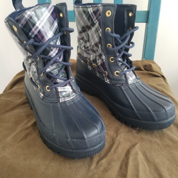 sperry gosling quilted duck boot